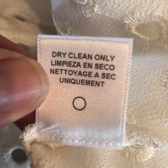 Lavender Brown Eyelet Top - Picture 6 of 7